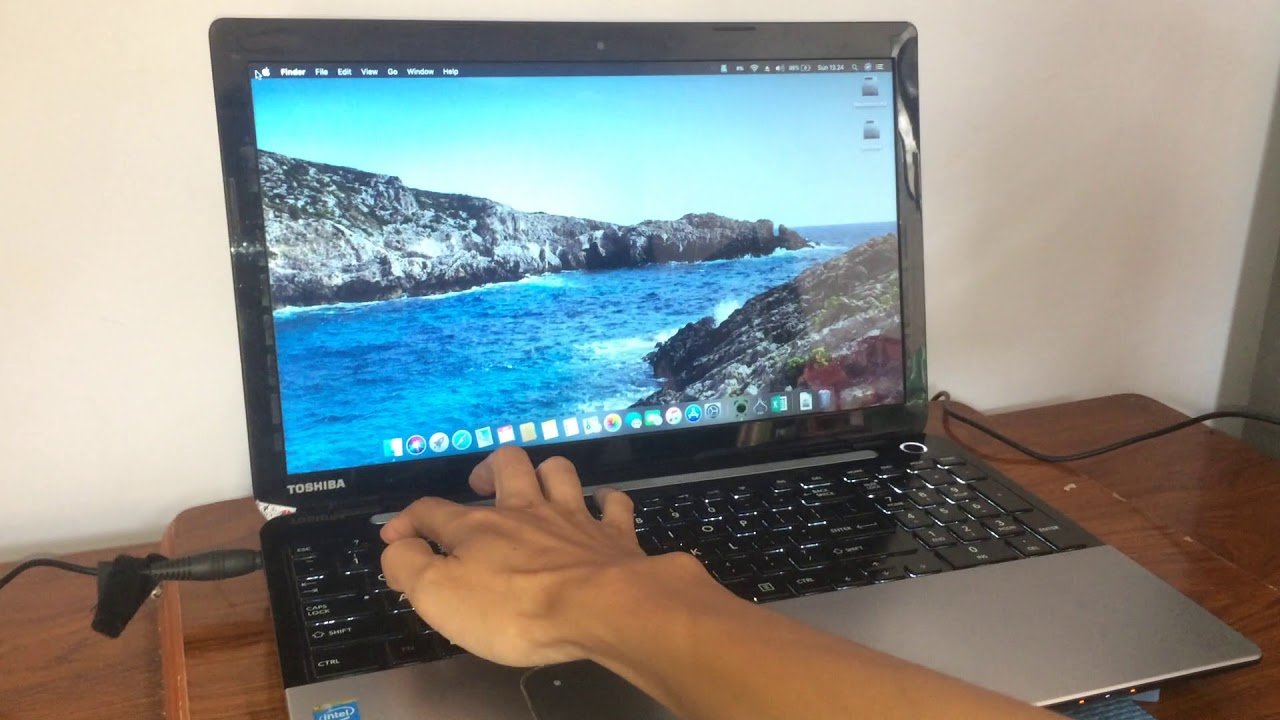 How to install macOS on a Toshiba Laptop
