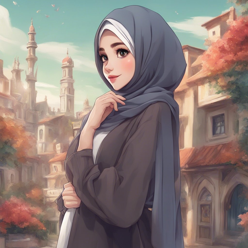 hijab girl dp new