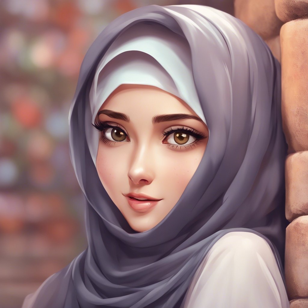hijab girl dp new