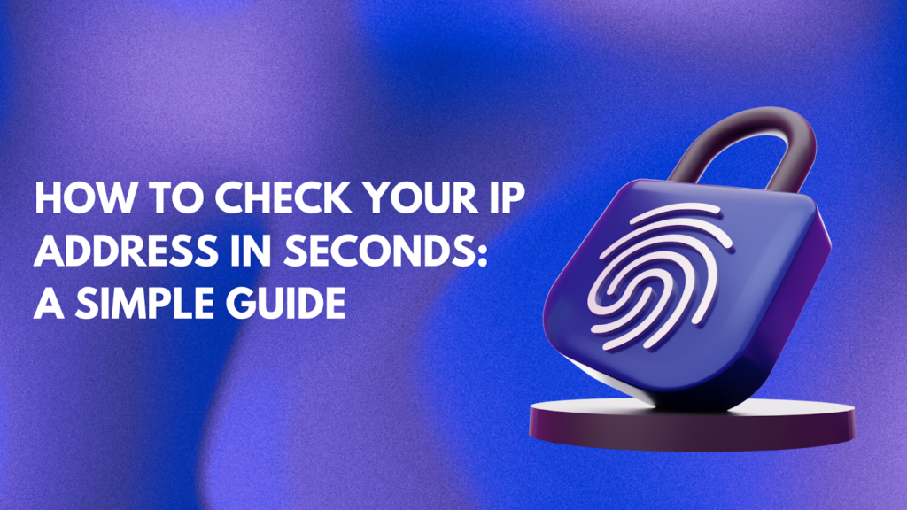 How to Check IP Address