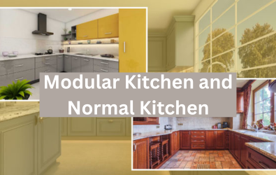 What Is the Difference Between Modular Kitchen and Normal Kitchen?
